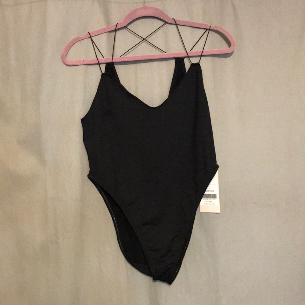 Demi Lovato by Fabletics - Black Body Suit